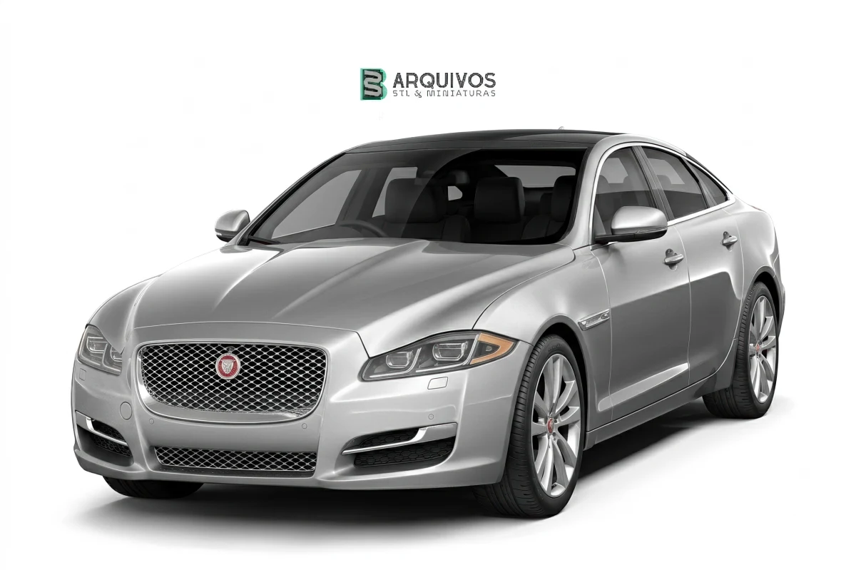 Modelo 3D STL - Jaguar XJ 2016 — foto 8